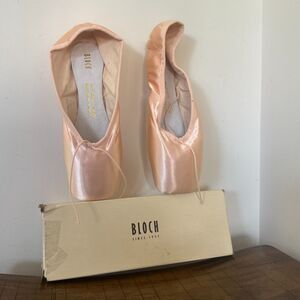 Bloch Sonata Pointe Shoes Pink Satin Ballet Dance Size 8 B S0130L NIB
